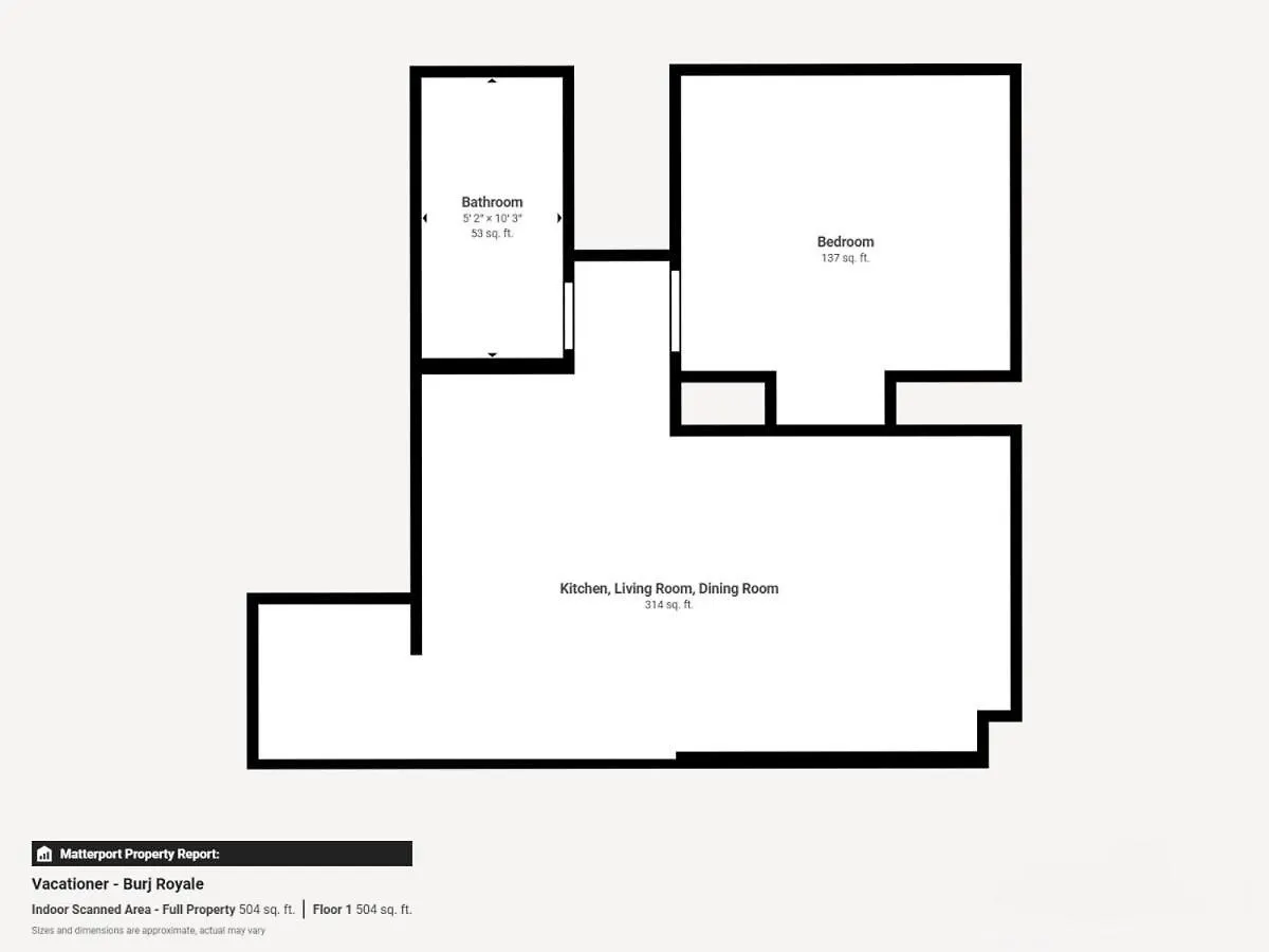 Burj Royale - Classic One Bedroom In Downtown Dubai United Arab Emirates